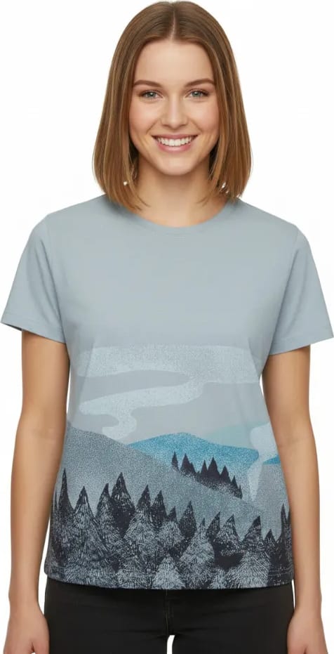Футболка Turbat Fog Wmn — Vapor blue — фото 1