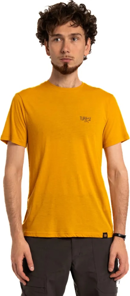 Футболка Turbat Magic SS Mns — Golden yellow — фото 1