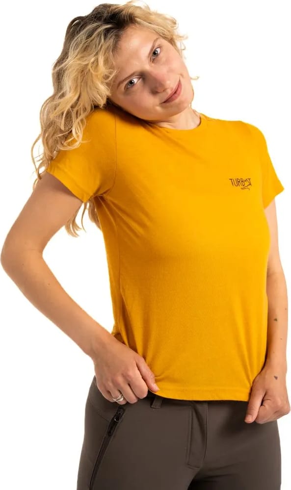 Футболка Turbat Magic SS Wmn — Golden yellow — фото 3
