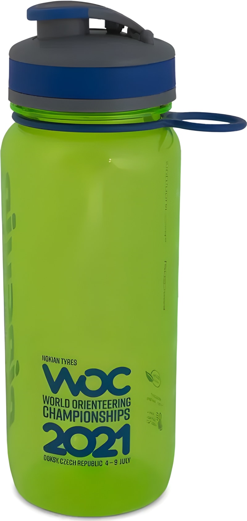 Фляга Pinguin Tritan Sport Bottle, 0, 65 л – Зелена – фото 2