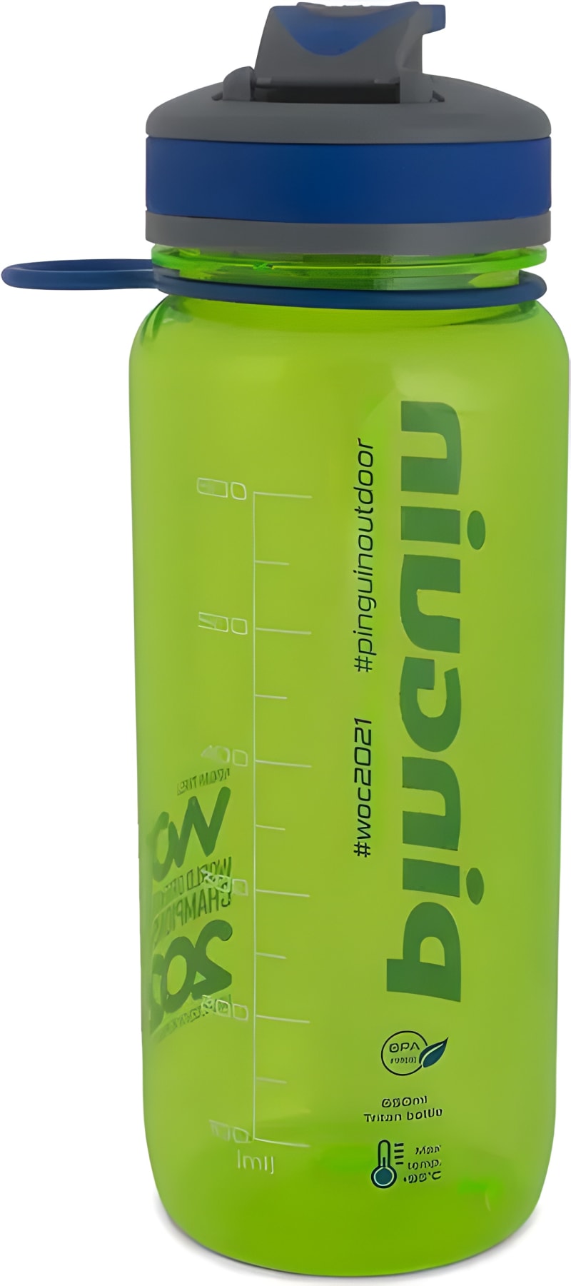 Фляга Pinguin Tritan Sport Bottle, 0, 65 л – Зелена – фото 3