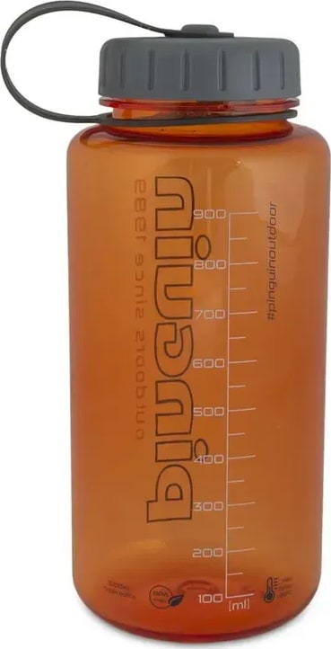 Фляга Pinguin Tritan Fat Bottle BPA-free – Помаранчева – фото 2