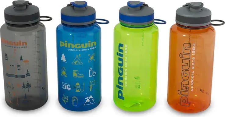 Фляга Pinguin Tritan Fat Sport Bottle BPA-free, 1 л – Помаранчева – фото 2