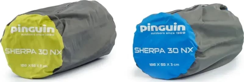 Самонадувний килимок Pinguin Sherpa NX (186 см), 186 × 55 см – Синій – фото 3