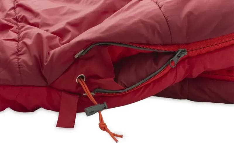 Дитячий спальний мішок Pinguin Comfort Junior, 150 см, ліва блискавка – Синій – фото 3