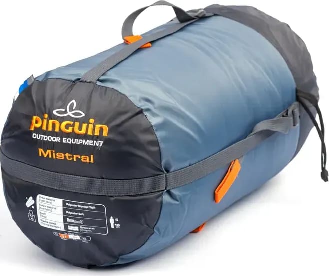 Спальний мішок Pinguin Mistral PFM 185 см, +3°C/-19°C – Синій – фото 3