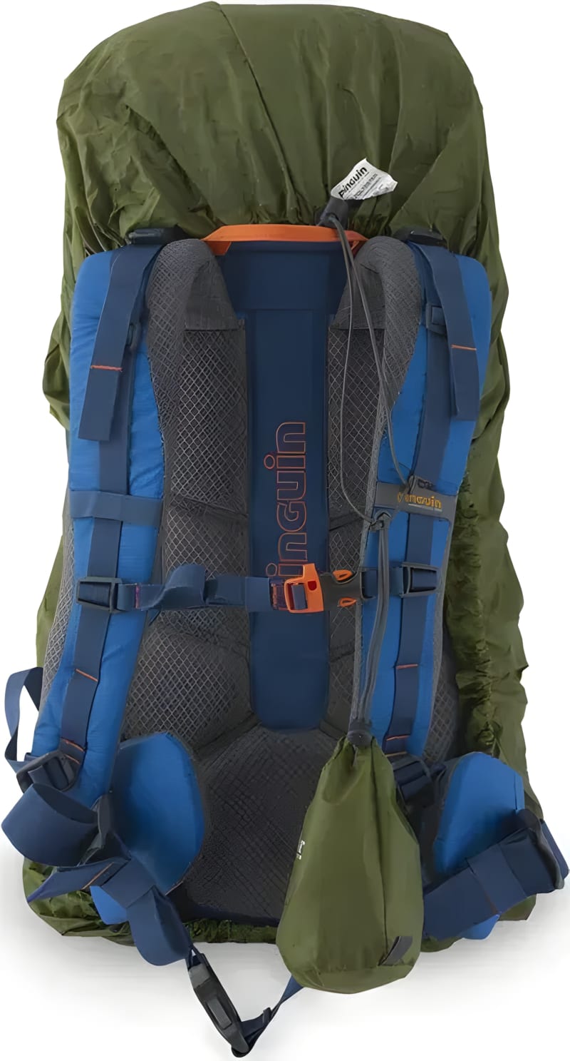Накидка на рюкзак Pinguin Raincover, розмір L, 55-75 л – Чорна – фото 4