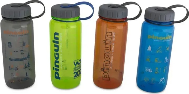 Фляга Pinguin Tritan Slim Bottle, 0, 65 л – Темно-сіра – фото 2
