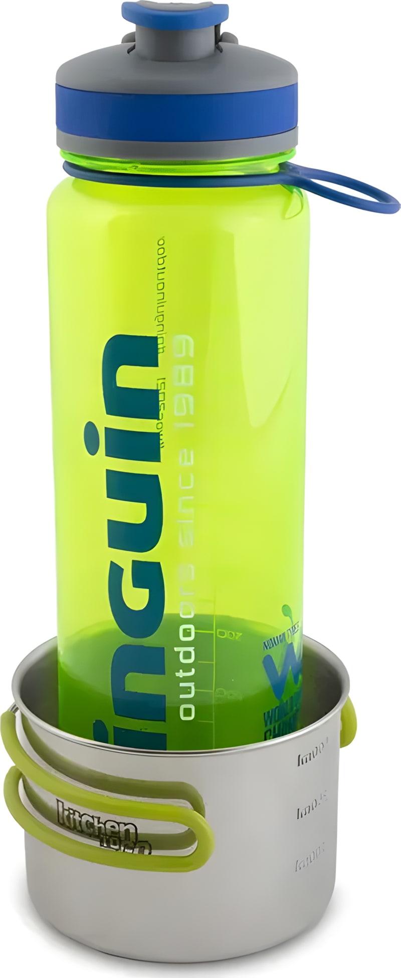 Фляга Pinguin Tritan Slim Bottle BPA-free 1, 0 л – Синя – фото 6