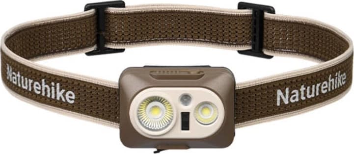 Ліхтар налобний Naturehike CNK2450ZM010, 500 лм, Коричневий – фото 1