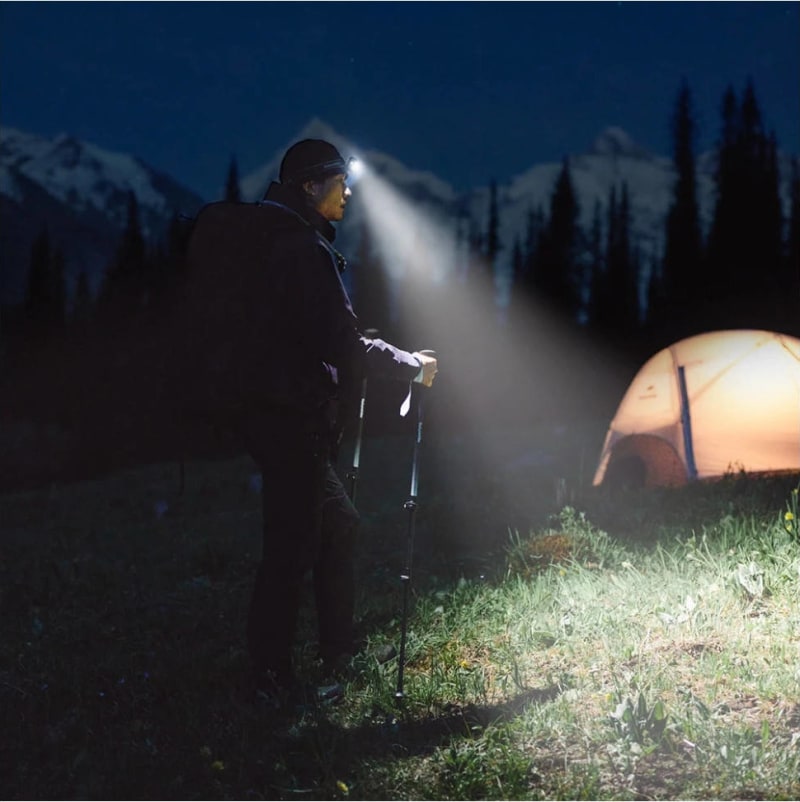 Ліхтар налобний Naturehike CNK2450ZM010, 500 лм, Коричневий – фото 6