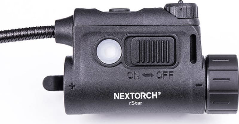 Ліхтар тактичний на шолом Nextorch rStar Li, 80 лм, Чорний – фото 4