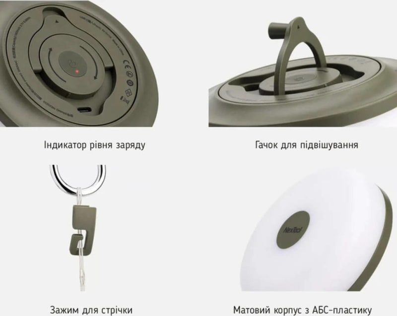 Кемпінговий ліхтар-гірлянда NexTool Milky Way, 10 м, Білий – фото 3