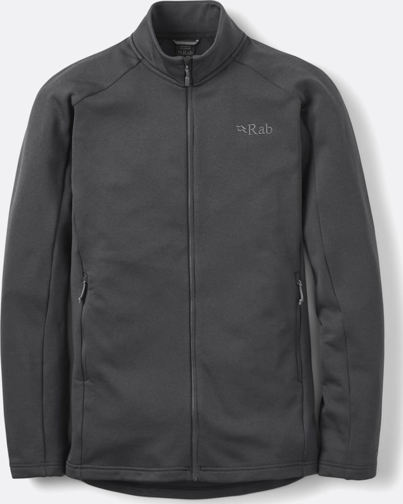 Флісова кофта чоловіча Rab Covex Jacket, Black – Чорний – фото 1