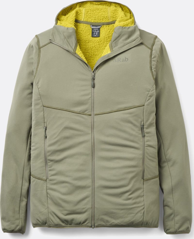 Кофта чоловіча Rab Evolute Hoody, Light Khaki – Світло-хакі – фото 1