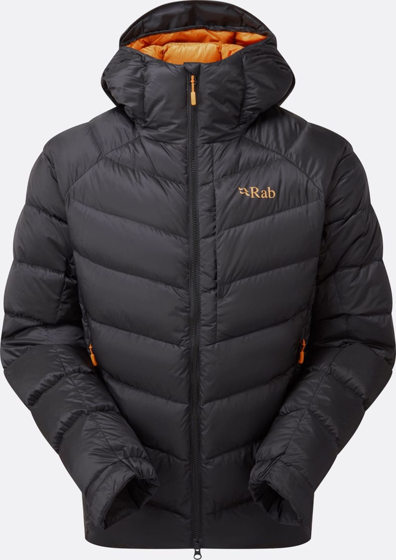 Пуховик чоловічий Rab Glaceon Jacket, Antracite – Графітовий – фото 1