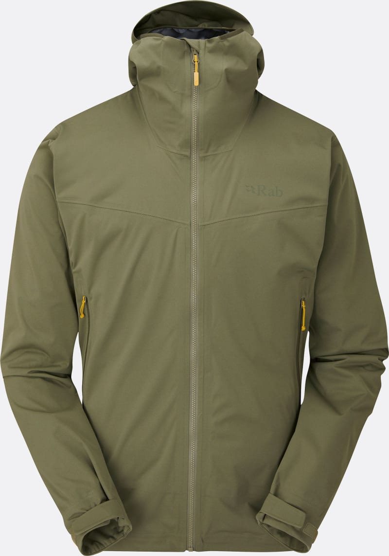 Мембранна куртка чоловіча Rab Kinetic 2.0 Jacket, Light Khaki – Світло-хакі – фото 1