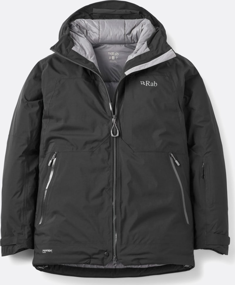 Куртка чоловіча Rab Optical Down Jacket, Black – Чорний – фото 1