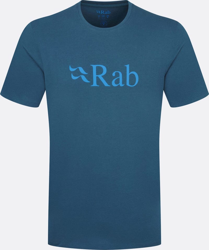 Футболка чоловіча Rab Stance Logo Tee, Tempest Blue – Синій – фото 1