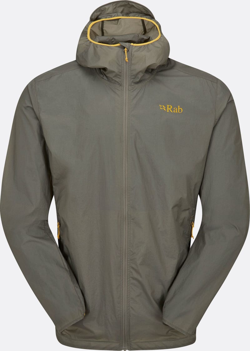 Вітровка чоловіча Rab Vital Hoody, Light Khaki – Світло-хакі – фото 1