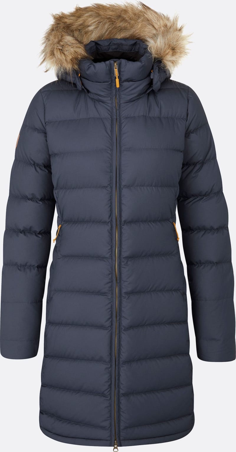 Парка жіноча Rab Deep Cover Parka, Deep Denim – Джинсовий – фото 1