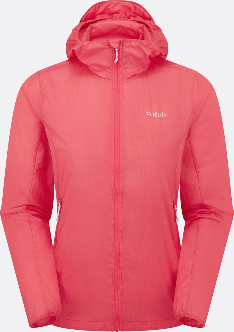 Вітровка жіноча Rab Vital Hoody, Hibiscus – Рожевий – фото 1