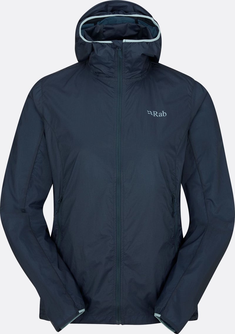 Вітровка жіноча Rab Vital Hoody, Tempest Blue – Синій – фото 1