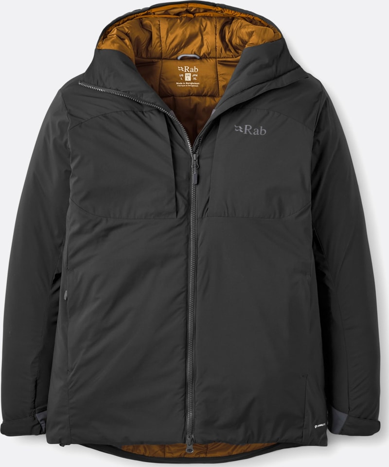 Куртка чоловіча Rab Xenair Alpine Jacket, Black – Чорний – фото 1