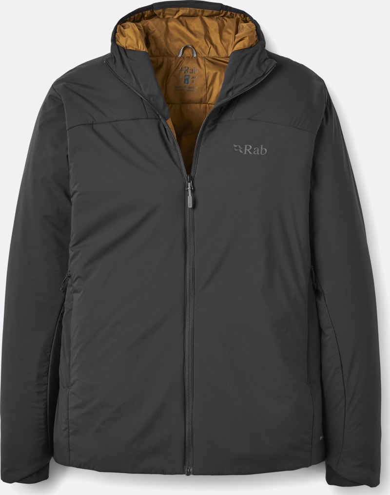 Куртка чоловіча Rab Xenair Alpine Light Jacket, Black – Чорний – фото 1