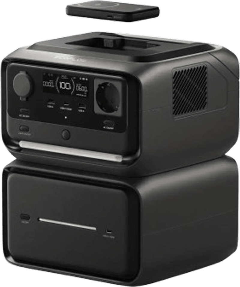 Зарядна станція EcoFlow RIVER 3 Max Plus Wireless, 858 Вт·год, 600 Вт – фото 5