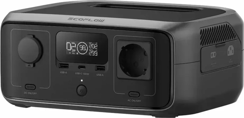 Зарядна станція EcoFlow RIVER 3 UPS, 245 Вт·год, 300 Вт – фото 4