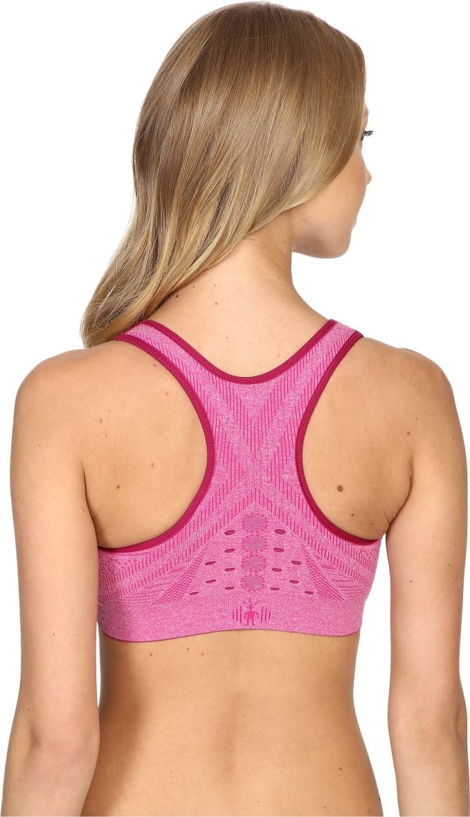 Топ жіночий Smartwool PhD Seamless Racerback Bra, Berry Heather – фото 2