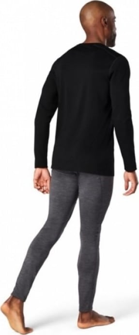 Термофутболка чоловіча Smartwool Merino 150 Baselayer Long Sleeve, Black – Чорний – фото 3