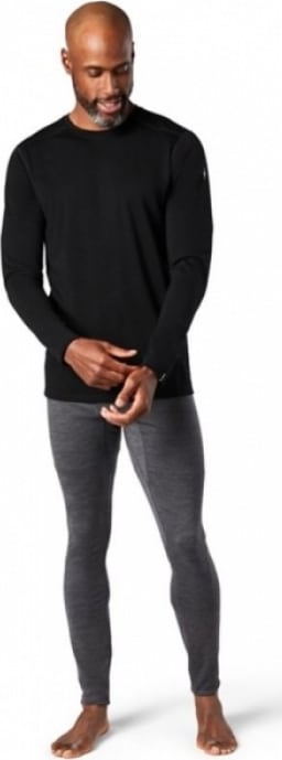 Термофутболка чоловіча Smartwool Merino 150 Baselayer Long Sleeve, Black – Чорний – фото 1