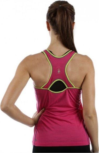 Майка жіноча Smartwool PhD Light Tank, Bright Pink – Рожевий – фото 2
