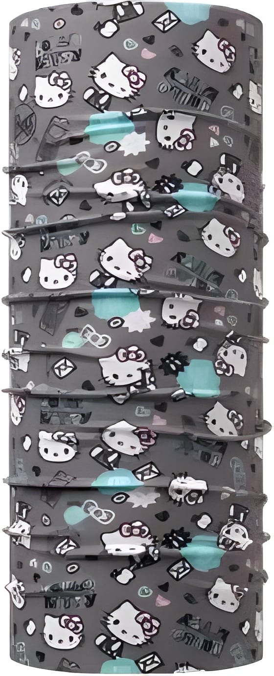 Бафф дитячий Buff Original EcoStretch Kids, Hello – Сірий (Hello Kitty Insta Castlerock Grey) – фото 1