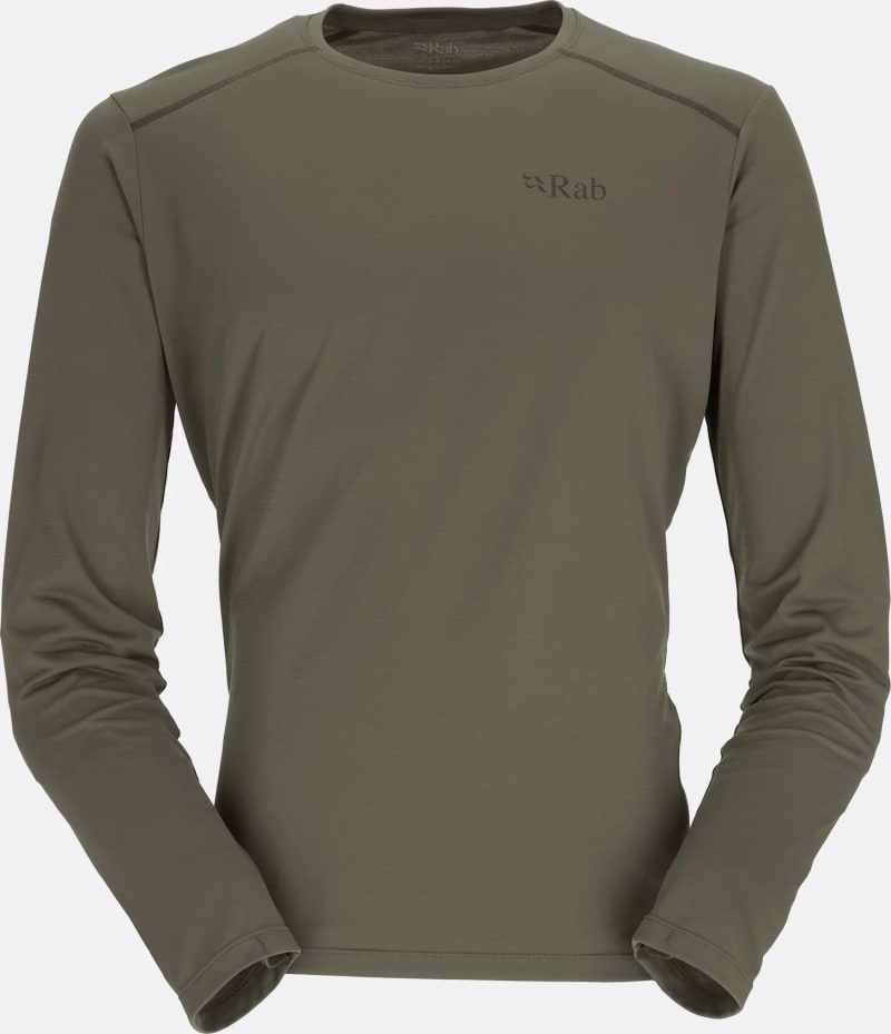 Футболка чоловіча Rab Force LS Tee, Light Khaki – фото 2