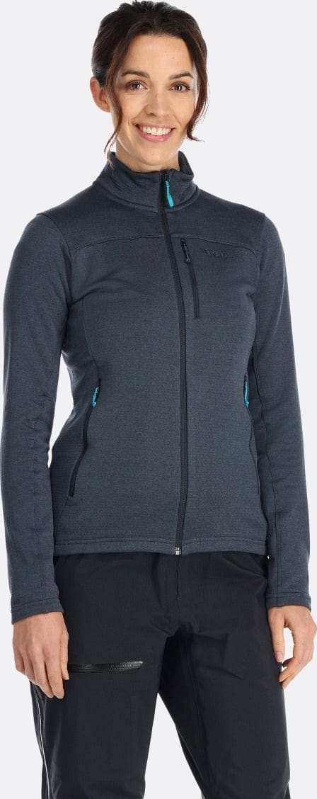 Флісова кофта жіноча Rab Graviton Jacket, Beluga – Сірий – фото 1