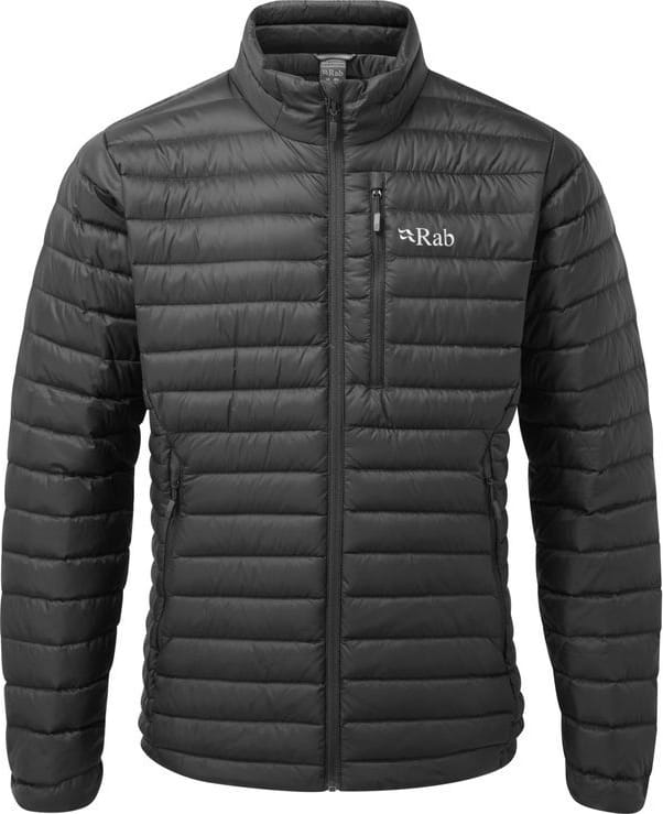 Пуховик чоловічий Rab Microlight Jacket, Black – Чорний – фото 2