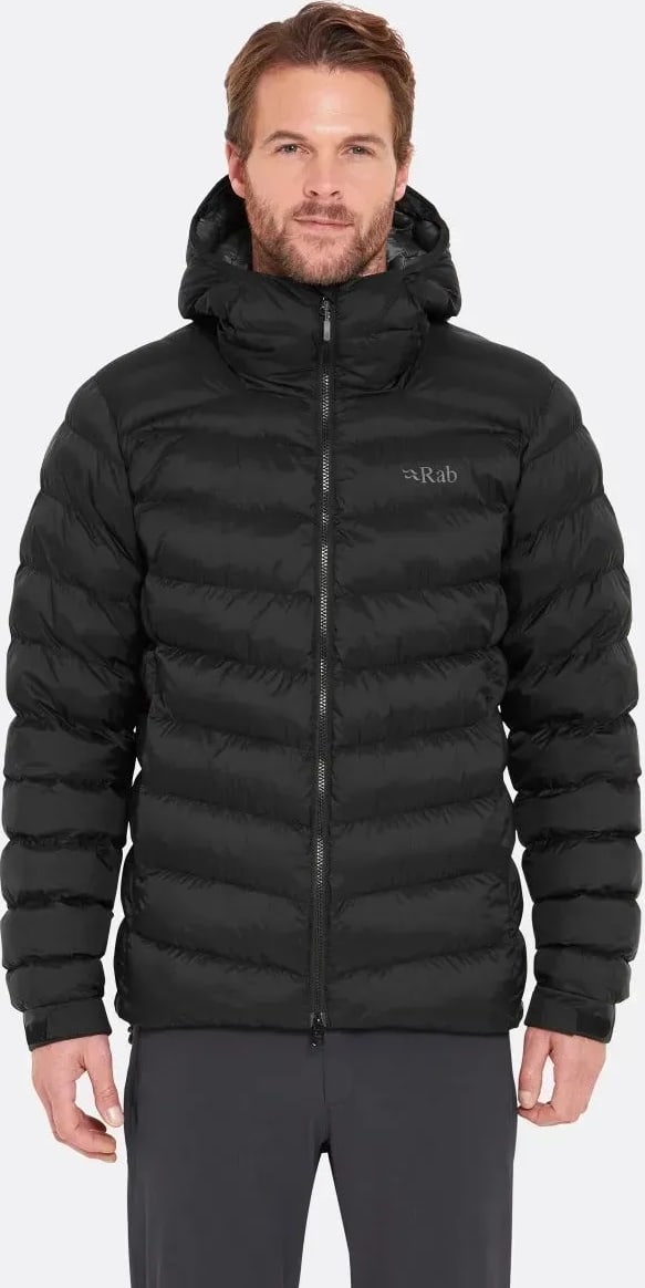 Куртка чоловіча Rab Nebitron Jacket, Black – Чорний – фото 1