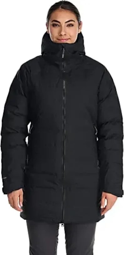 Парка жіноча Rab Valiance Parka, Black – Чорний – фото 1