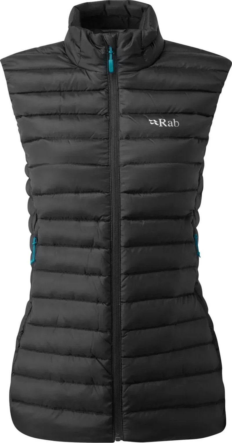 Жилет жіночий Rab Microlight Vest, Black – Чорний – фото 1