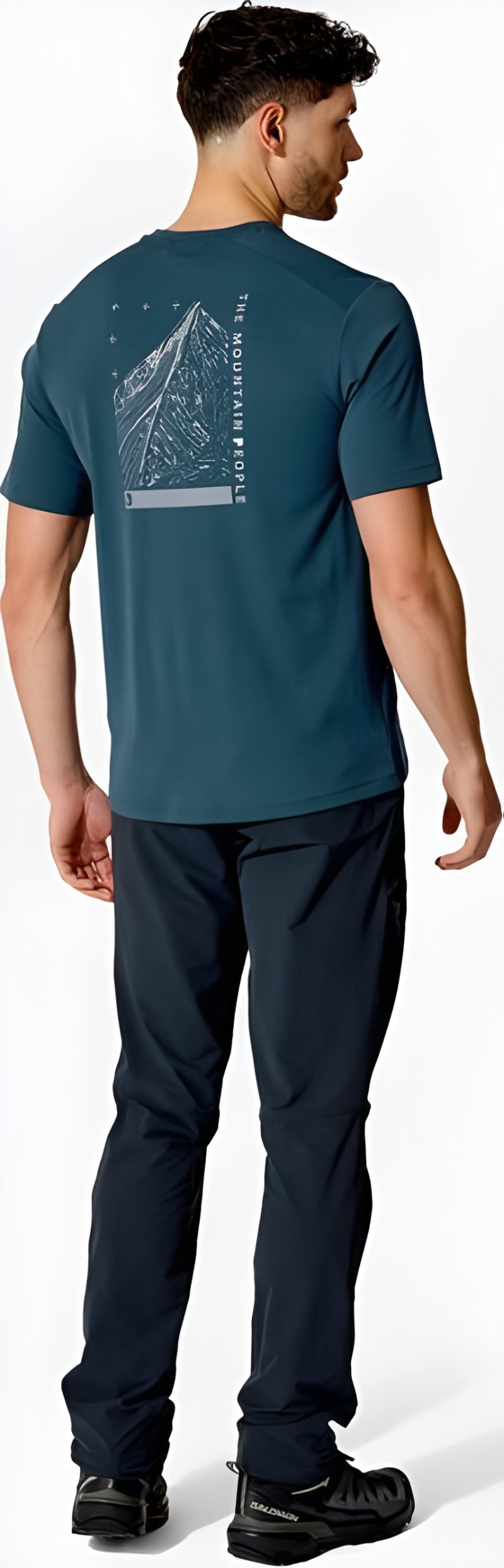 Футболка чоловіча Rab Force Esker Tee, Tempest Blue – Синій – фото 2