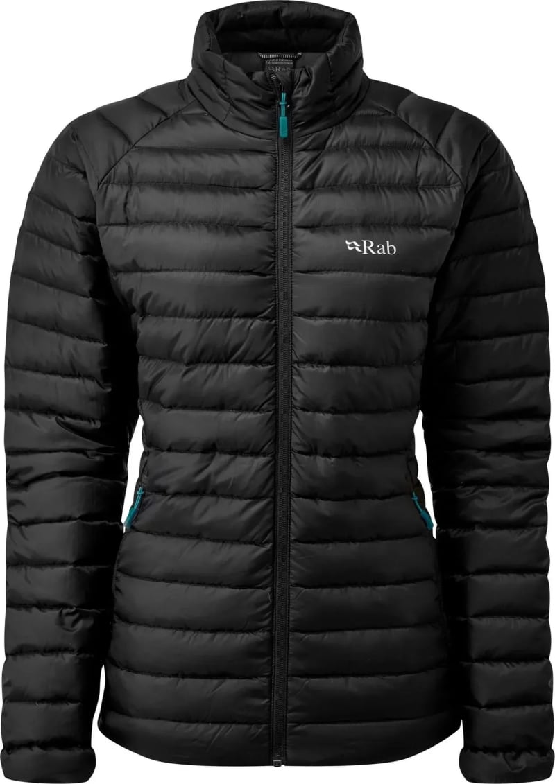 Куртка жіноча Rab Microlight Jacket, Black – Чорний – фото 1