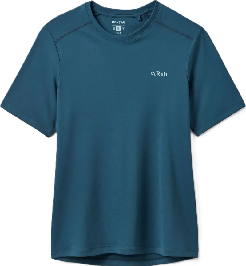 Футболка жіноча Rab Force Cirque Tee, Tempest Blue – Синій – фото 1