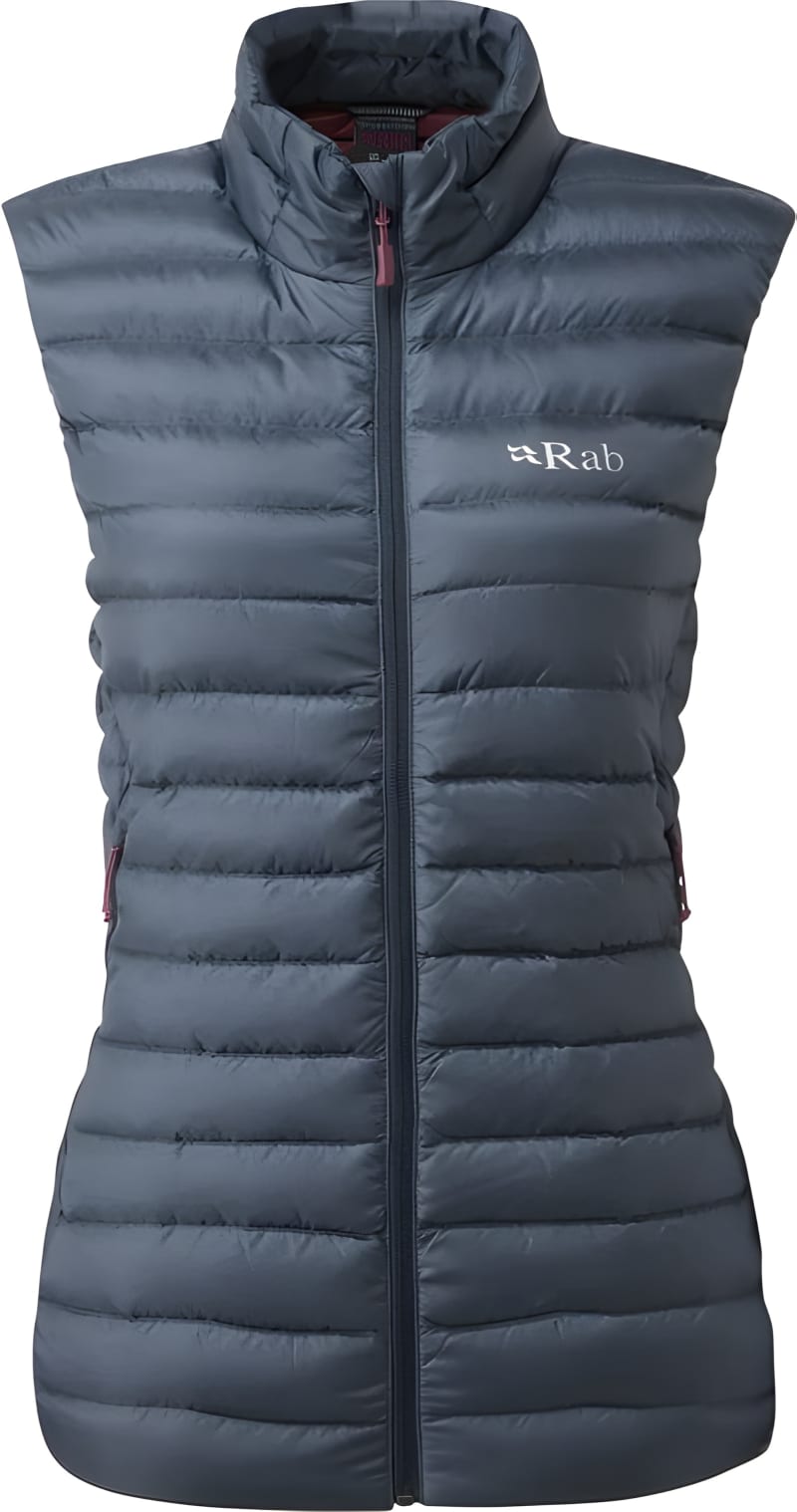 Жилет жіночий Rab Microlight Vest, Steel – Сірий – фото 1