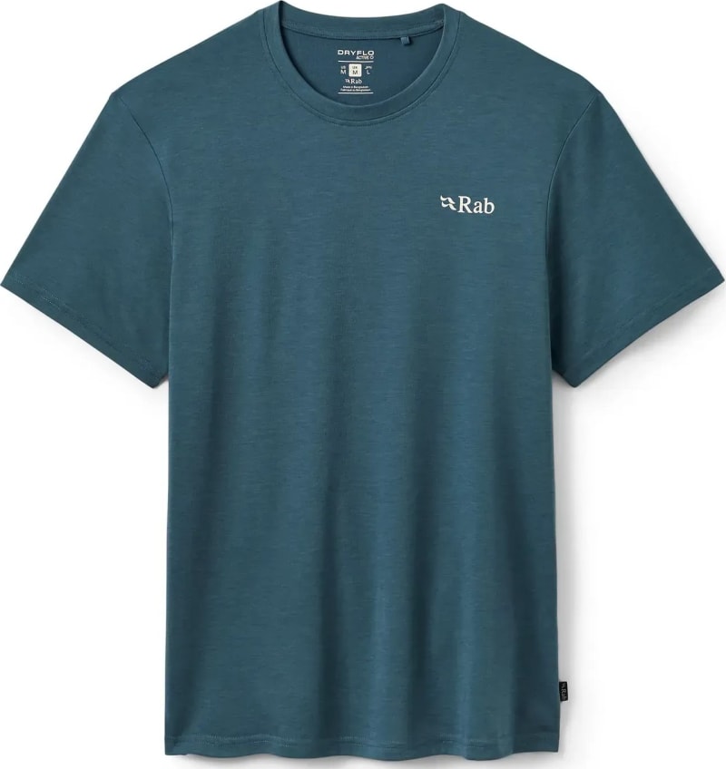 Футболка чоловіча Rab Crimp Esker Tee, Orion Blue – Синій – фото 1