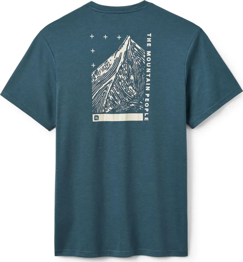 Футболка чоловіча Rab Crimp Esker Tee, Orion Blue – Синій – фото 2