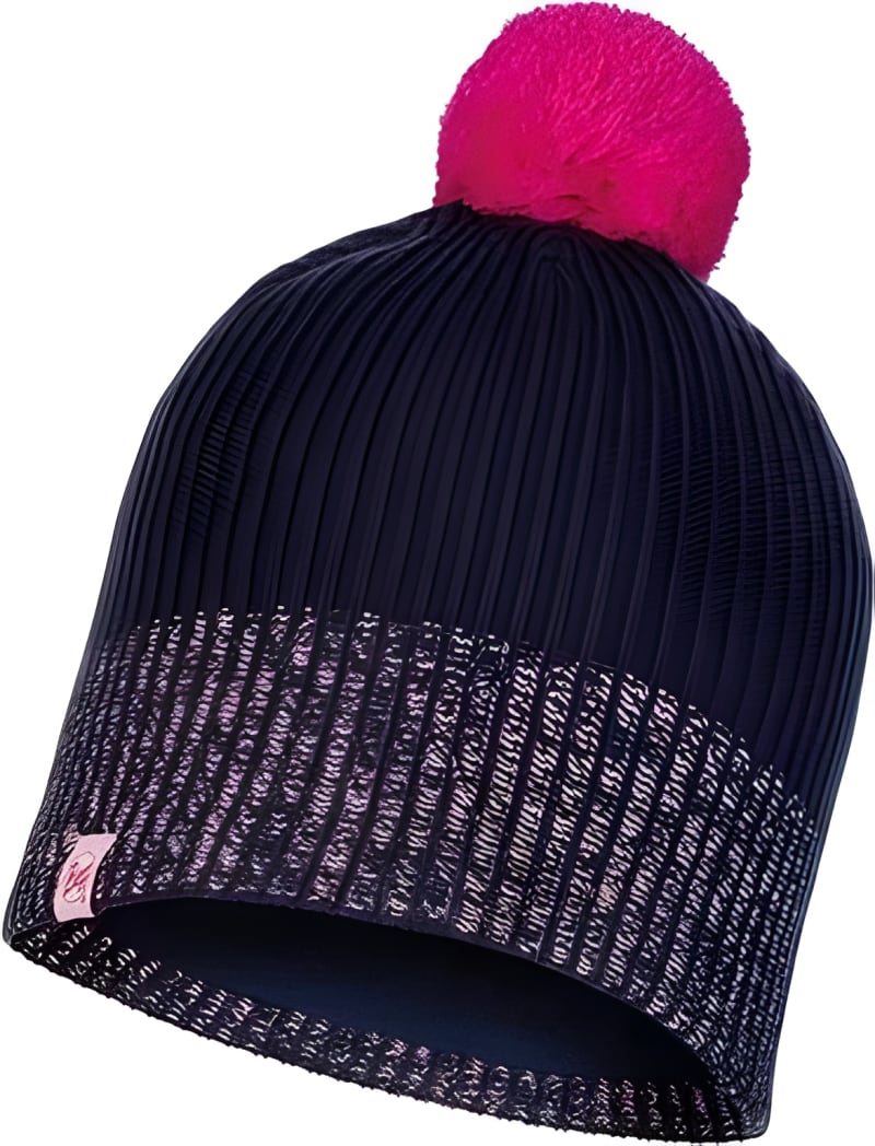 Шапка дитяча Buff Knitted & Polar Junior, Audny – Синій (Audny Night Blue) – фото 1