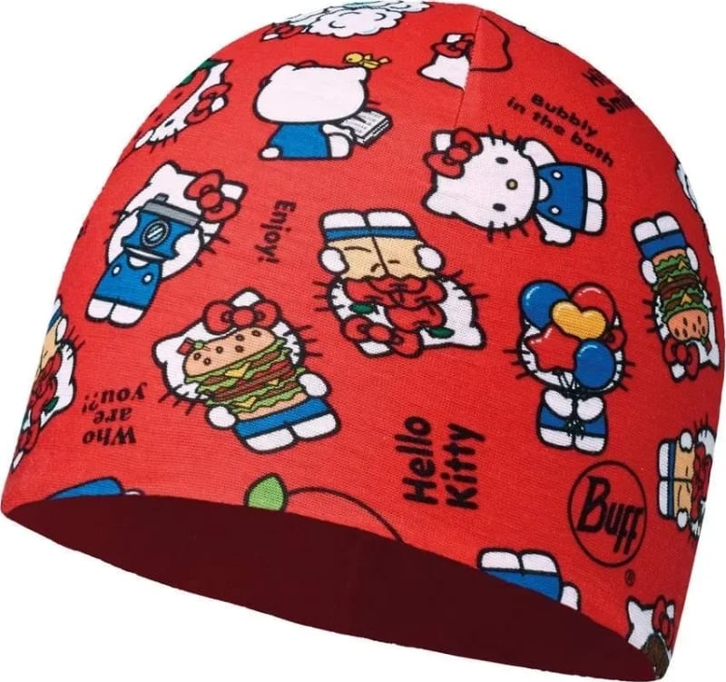 Шапка дитяча Buff Microfiber & Polar Kids, Hello – Червоний (Hello Kitty Foodie Red) – фото 1
